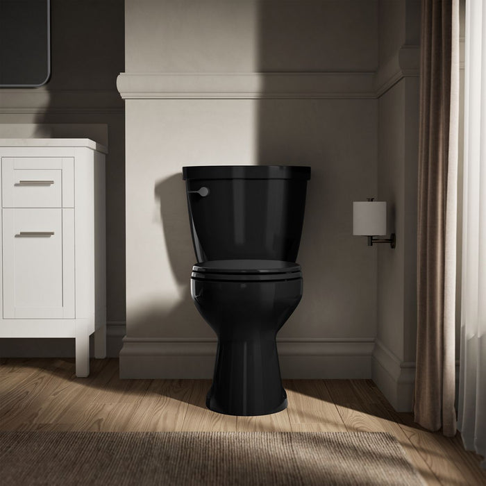 KOHLER K-31640-RA Cimarron Two-piece round-front toilet, 1.6 gpf