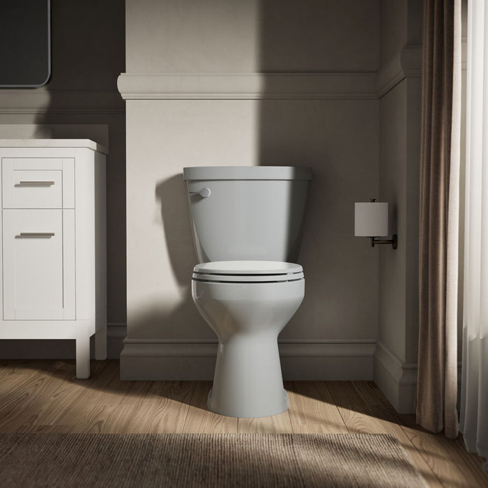 KOHLER K-31640-RA Cimarron Two-piece round-front toilet, 1.6 gpf