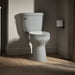 KOHLER K-31640 Cimarron Two-piece round-front toilet, 1.6 gpf - Ice Grey
