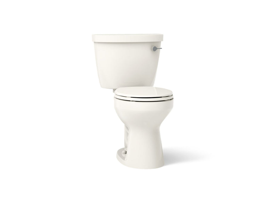 KOHLER K-31641-RA Cimarron Two-piece round-front toilet, 1.28 gpf