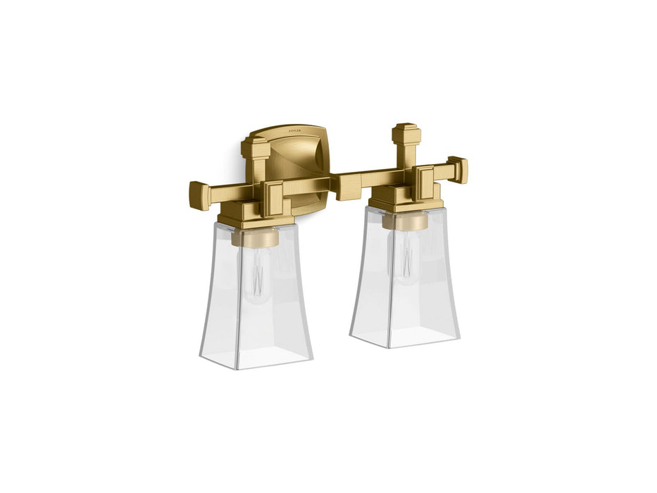 KOHLER K-31756-SC02 Riff Two-light sconce