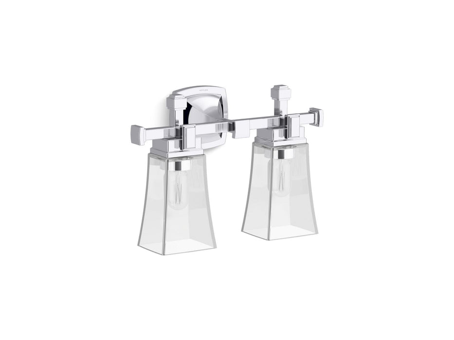 KOHLER K-31756-SC02 Riff Two-light sconce