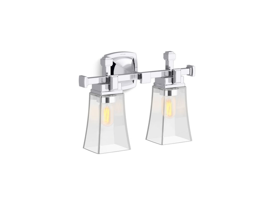 KOHLER K-31756-SC02 Riff Two-light sconce
