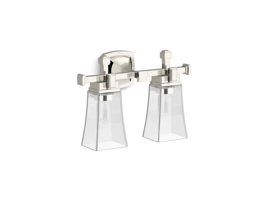 KOHLER K-31756-SC02 Riff Two-light sconce
