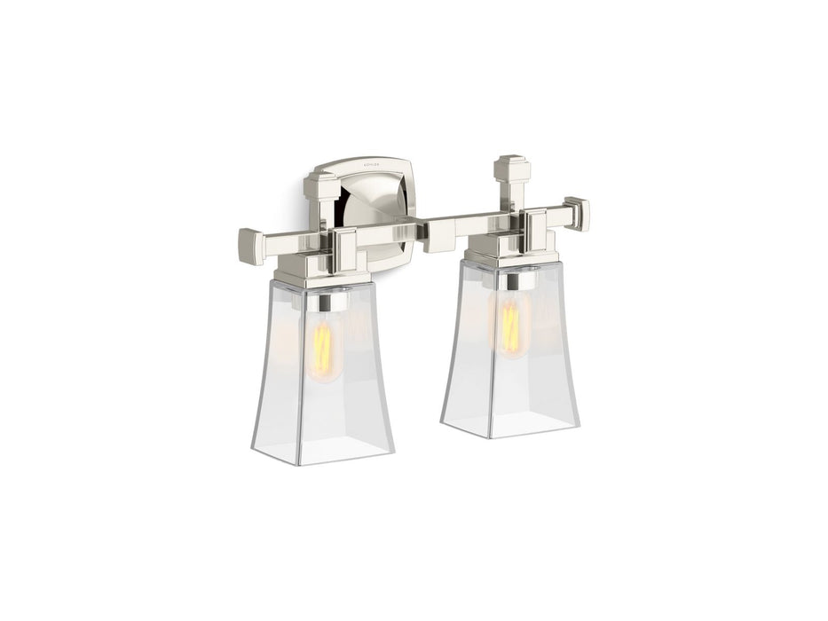 KOHLER K-31756-SC02 Riff Two-light sconce