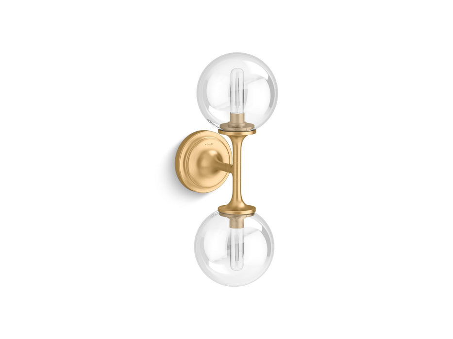 KOHLER K-31762-SC02 Bellera Two-light sconce