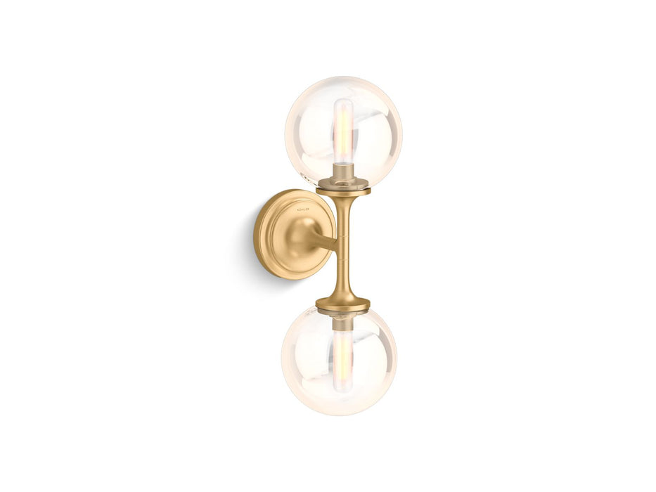 KOHLER K-31762-SC02 Bellera Two-light sconce