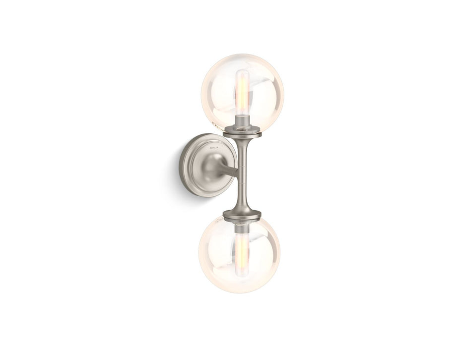 KOHLER K-31762-SC02 Bellera Two-light sconce