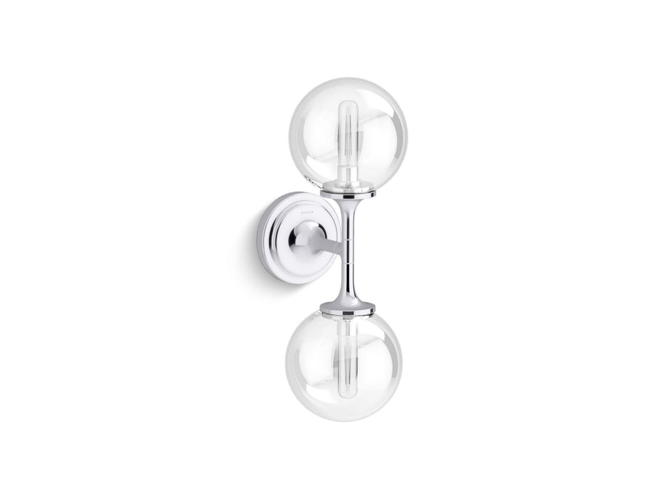 KOHLER K-31762-SC02 Bellera Two-light sconce