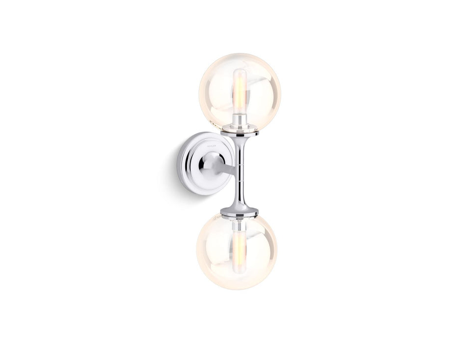 KOHLER K-31762-SC02 Bellera Two-light sconce