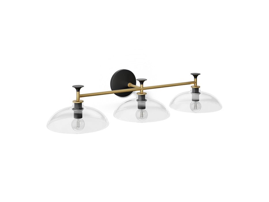 3/4 view of product with dimensions