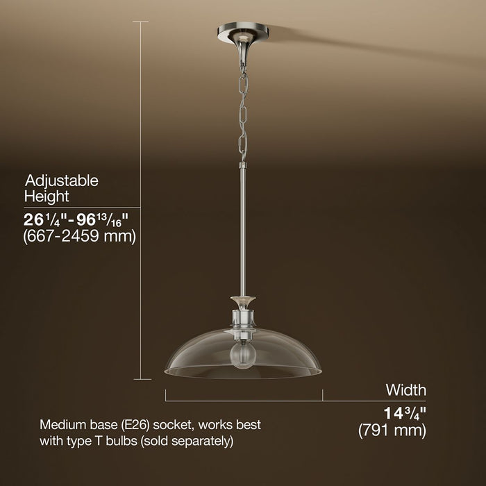 3/4 view of product with dimensions