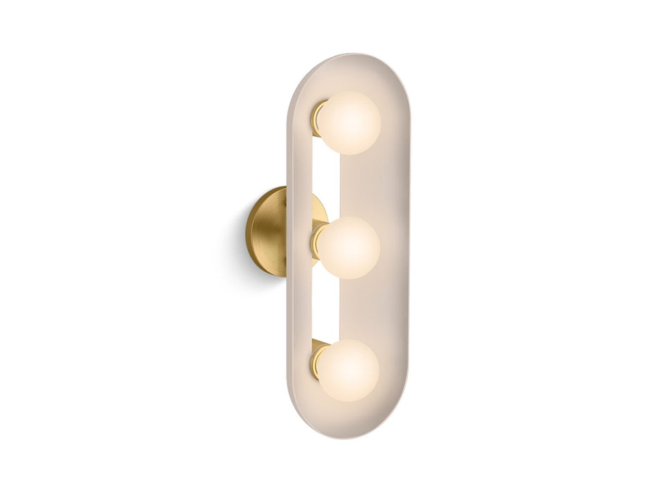 KOHLER K-31784-SC03 Jabot Three-light sconce