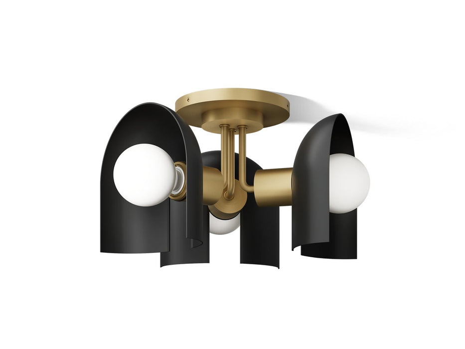 3/4 view of product with dimensions