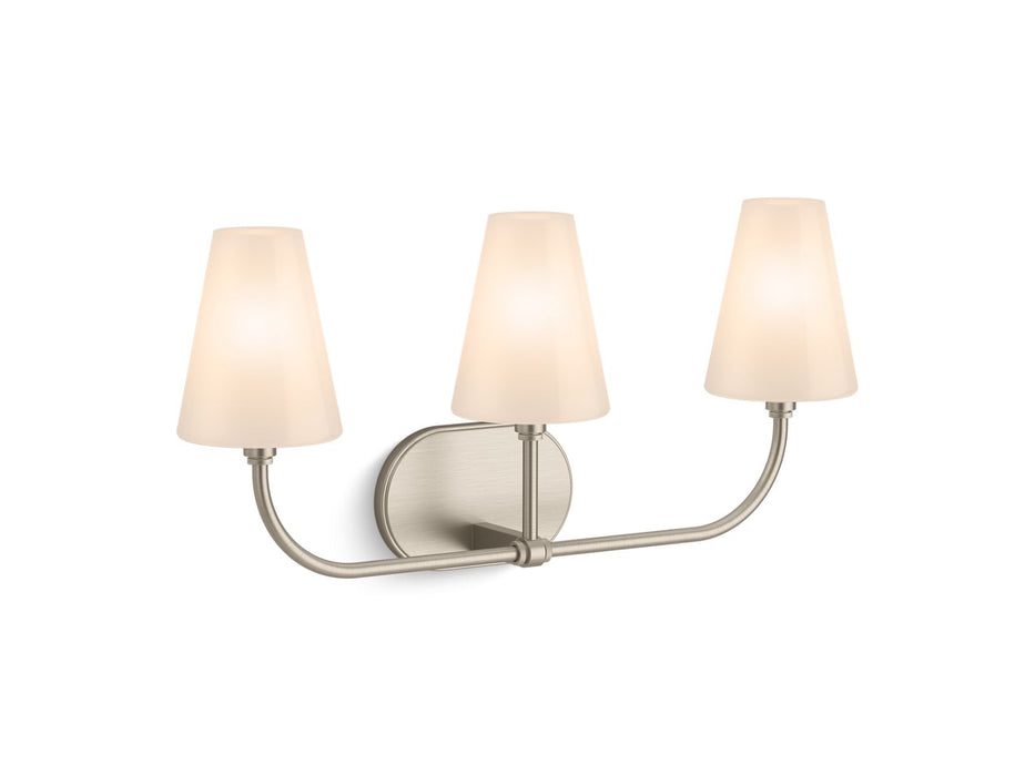 KOHLER K-32257-SC03 Kernen by Studio McGee Three-light sconce