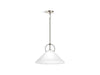 KOHLER K-32261-PE01 Kernen by Studio McGee 18" pendant, polished nickel - view 2