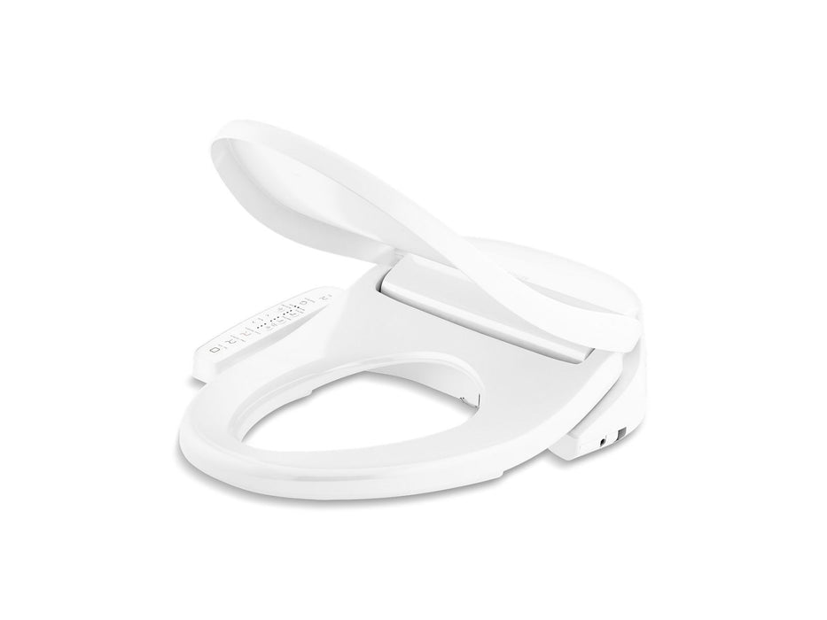 KOHLER K-32330-0 K-32330 PureWash Elongated Bidet Toilet Seat, white