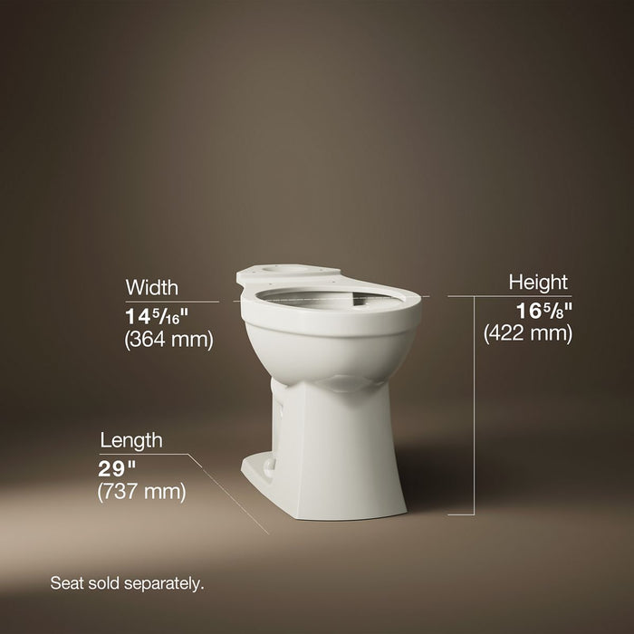 KOHLER K-32809 Kelston Elongated toilet bowl