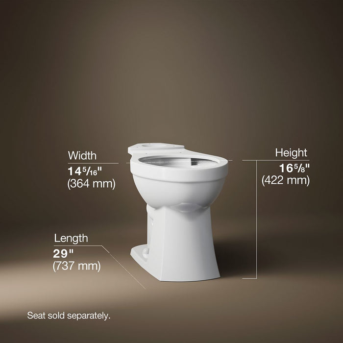 KOHLER K-32809 Kelston Elongated toilet bowl
