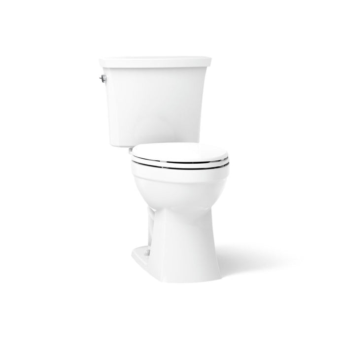 KOHLER K-32810 Kelston Two-piece elongated toilet, 1.28 gpf - White