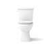 KOHLER K-32810 Kelston Two-piece elongated toilet, 1.28 gpf - White