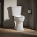 KOHLER K-32810 Kelston Two-piece elongated toilet, 1.28 gpf - White