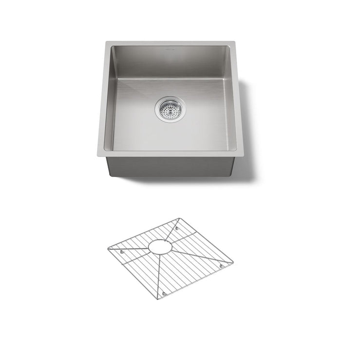 KOHLER K-33152 Strive 18-1/4" undermount single-bowl bar sink