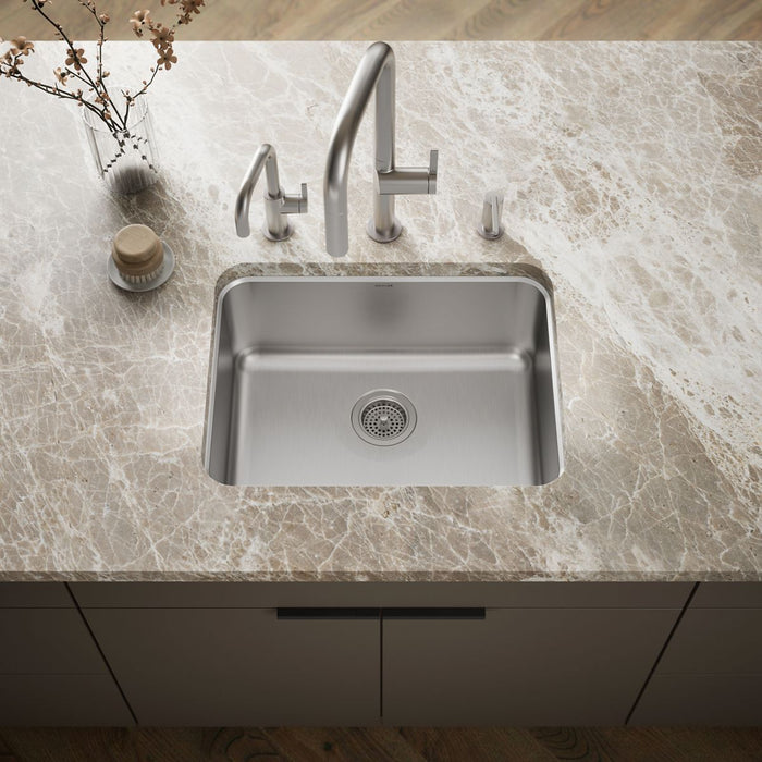 KOHLER K-3325 Undertone 23" undermount single-bowl kitchen sink