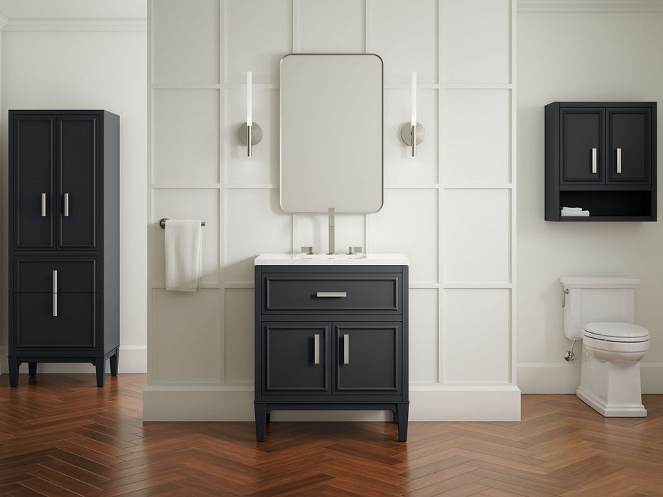 KOHLER K-33548-ASB Southerk 24" x 70" linen tower