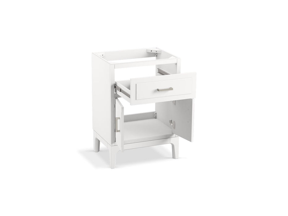 KOHLER K-33551-ASB Seer 24" bathroom vanity cabinet with sink and quartz top
