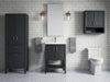 KOHLER K-33583-ASB Winnow 24" x 28" wall cabinet, slate grey - view 2
