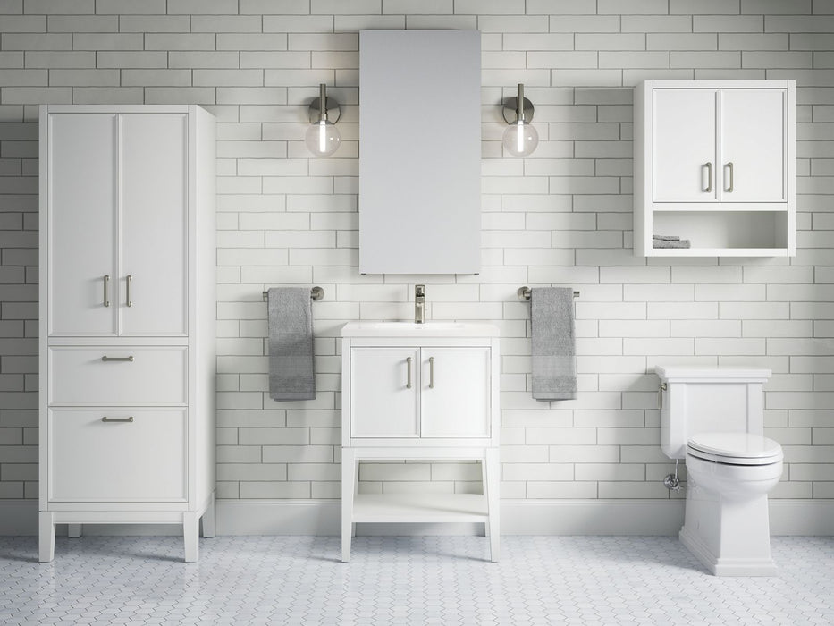 KOHLER K-33583-ASB Winnow 24" x 28" wall cabinet, white - view 2