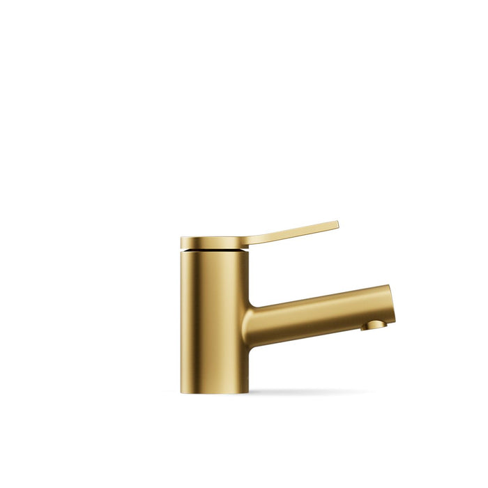 KOHLER K-33590-4 Elate Single-handle bathroom sink faucet, 1.2 gpm, vibrant brushed moderne brass - view 3