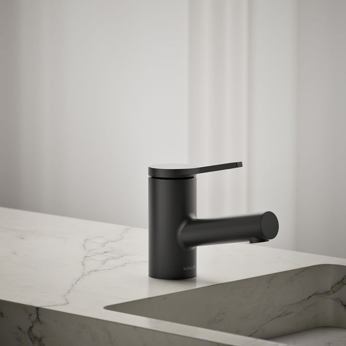 KOHLER K-33590-4N Elate Single-handle bathroom sink faucet, 0.5 gpm, matte black - view 3