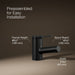 KOHLER K-33590-4N Elate Single-handle bathroom sink faucet, 0.5 gpm, matte black - view 4