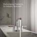 KOHLER K-33591-4 Elate Centerset bathroom sink faucet, 1.2 gpm, polished chrome - view 2