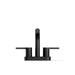 KOHLER K-33591-4N Elate Centerset bathroom sink faucet, 0.5 gpm, matte black - view 5