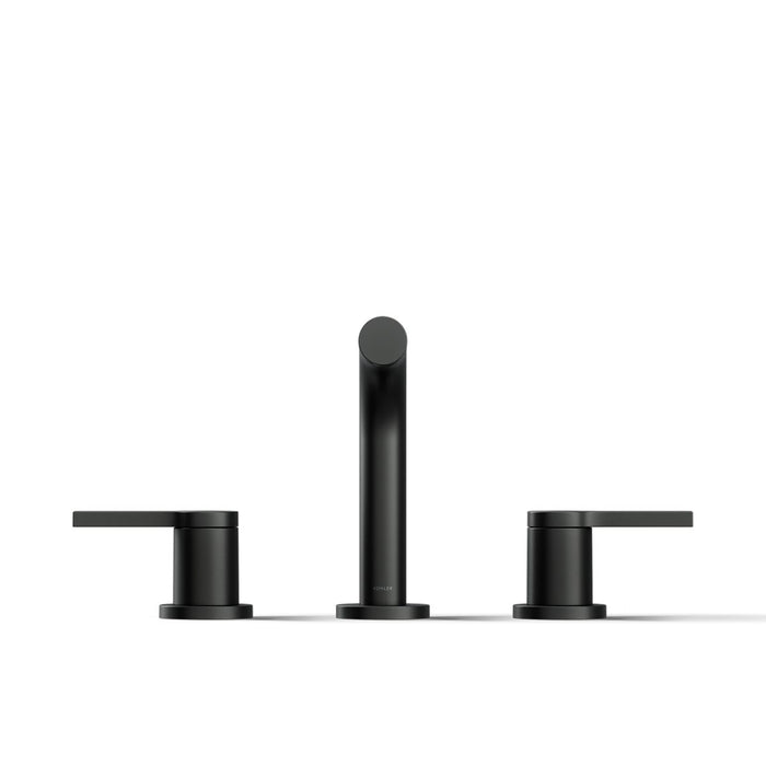 KOHLER K-33592-4 Elate Widespread bathroom sink faucet, 1.2 gpm, matte black - view 5