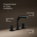 KOHLER K-33592-4N Elate Widespread bathroom sink faucet, 0.5 gpm, matte black - view 4