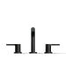 KOHLER K-33592-4N Elate Widespread bathroom sink faucet, 0.5 gpm, matte black - view 5