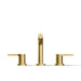 KOHLER K-33592-4N Elate Widespread bathroom sink faucet, 0.5 gpm, vibrant brushed moderne brass - view 5