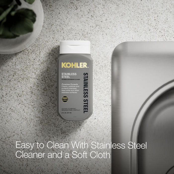 KOHLER K-3361-1 Staccato 33" top-mount double-bowl kitchen sink