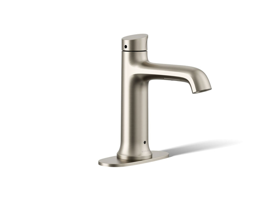KOHLER K-33624-9 Tone Touchless bathroom sink faucet, 1.2 gpm, vibrant brushed nickel