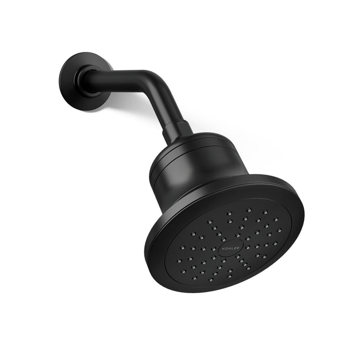 KOHLER K-33631-G Cinq Round single-function filtered showerhead, 1.75 gpm