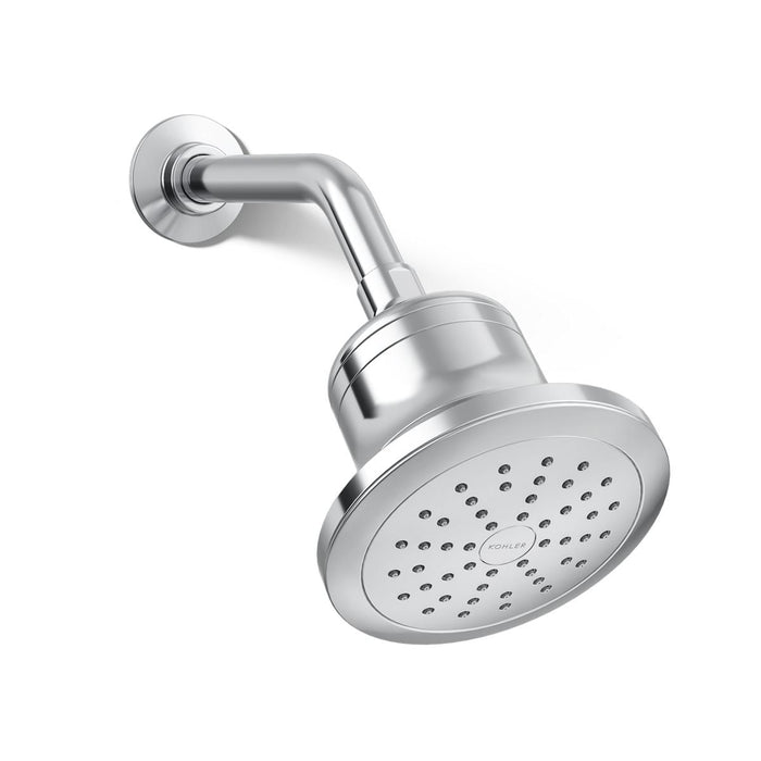 KOHLER K-33631-G Cinq Round single-function filtered showerhead, 1.75 gpm