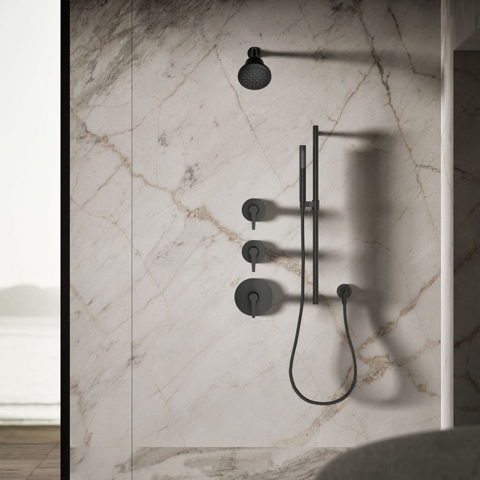 KOHLER K-33631-Y Cinq Round single-function filtered showerhead, 2.5 gpm