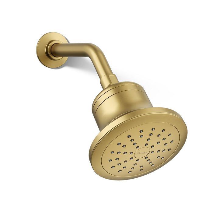 KOHLER K-33631-Y Cinq Round single-function filtered showerhead, 2.5 gpm