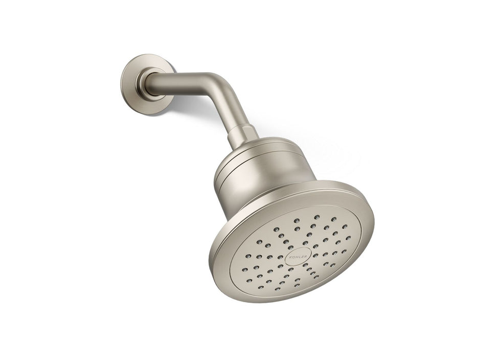 KOHLER K-33631-Y Cinq Round single-function filtered showerhead, 2.5 gpm