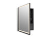 KOHLER K-33690-L Collage 24" x 32" lighted framed medicine cabinet, left-hinged, not applicable - view 4