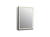 KOHLER K-33690-R Collage 24" x 32" lighted framed medicine cabinet, right-hinged, not applicable